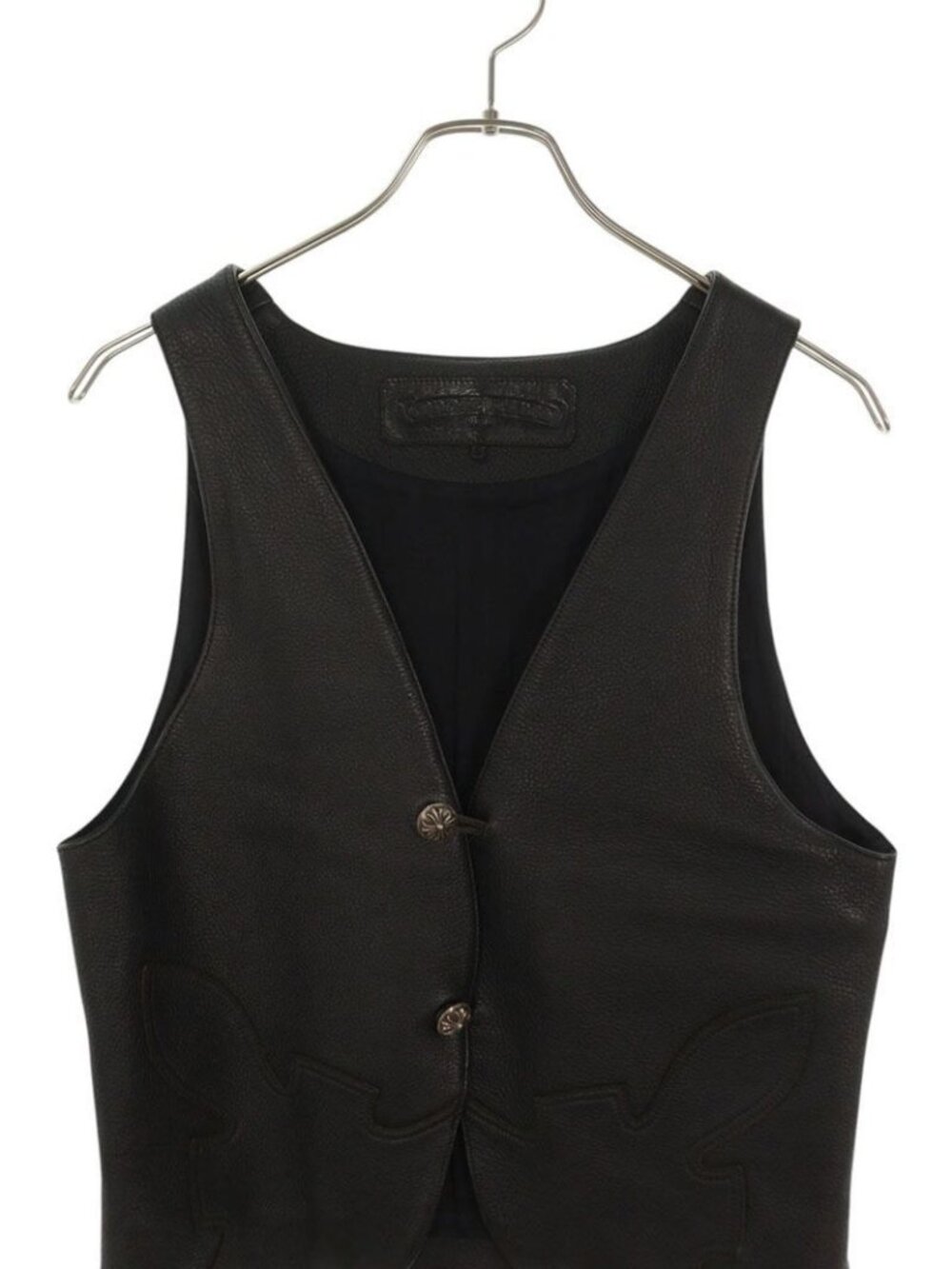 Chrome Hearts Flaanie Leather Vest